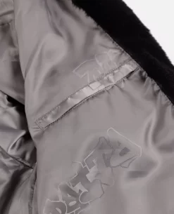 Patta Faux Fur Jacket (Black) -Outfit Verkoop POC AW22 FAUX FUR CJ 001 7 scaled