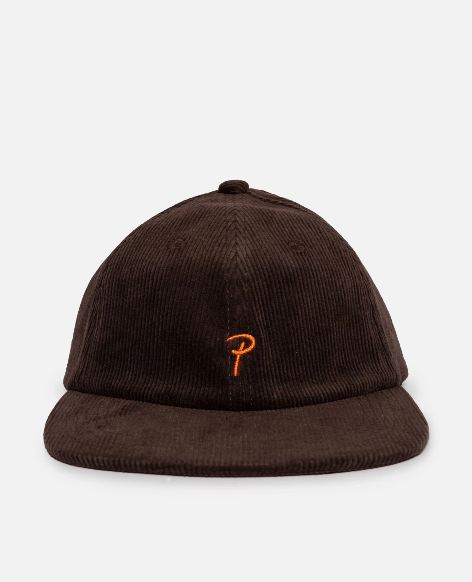 Patta Script P Corduroy Sports Cap (Chestnut) 1 Patta Script P Corduroy Sports Cap (Chestnut)
