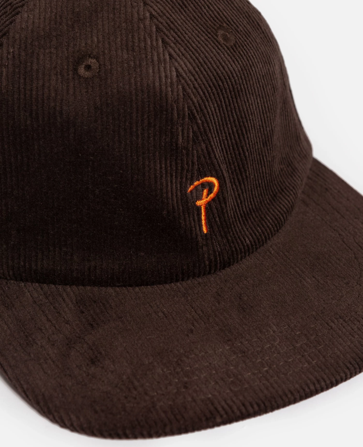 Patta Script P Corduroy Sports Cap (Chestnut) 3 Patta Script P Corduroy Sports Cap (Chestnut) - Afbeelding 3