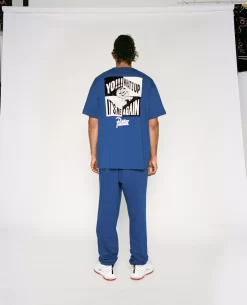 Patta Yo What'S Up T-Shirt (Monaco Blue) 9 Patta Yo What'S Up T-Shirt (Monaco Blue) -Outfit Verkoop POC AW22 WHATS UP TS 002 Model2