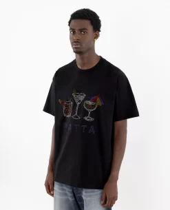 Patta It's 5 O'Clock Somewhere T-Shirt (Black) -Outfit Verkoop POC AW23 5 O CLOCK TS 001 009 scaled