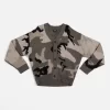 Patta Woodland Camo Knitted Cardigan (Multi/Woodland Camo)