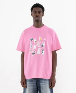 Patta Cats T-Shirt (Begonia Pink) -Outfit Verkoop POC AW23 CATS TS 002 005 scaled