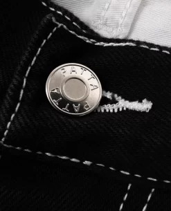 Patta Contrast Stitch Loose Denim Pants (Black) -Outfit Verkoop POC AW23 CONTRAST STITCH LF DP 001 003 scaled