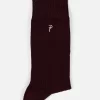 Patta Basic Dress Socks (Bordeaux)