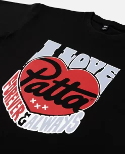 Patta Forever And Always T-Shirt (Black) -Outfit Verkoop POC AW23 FOREVER ALWAYS TS 001 002 scaled