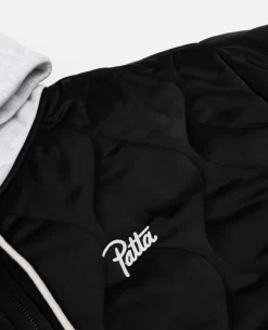 Patta Hooded Bomber Jacket (Black) -Outfit Verkoop POC AW23 HOOD BJ 001 002 scaled