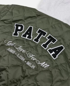 Patta Hooded Bomber Jacket (Beetle) -Outfit Verkoop POC AW23 HOOD BJ 002 004 scaled