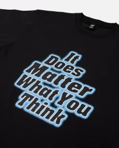 Patta It Does Matter What You Think T-Shirt (Black) -Outfit Verkoop POC AW23 IT MATTERS TS 001 002 scaled