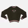 Patta Loves You Cable Knitted Sweater (Beetle)