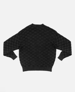 Patta Purl Ribbed Knitted Sweater (Pirate Black) -Outfit Verkoop POC AW23 PURL RIB KS 001 002 scaled