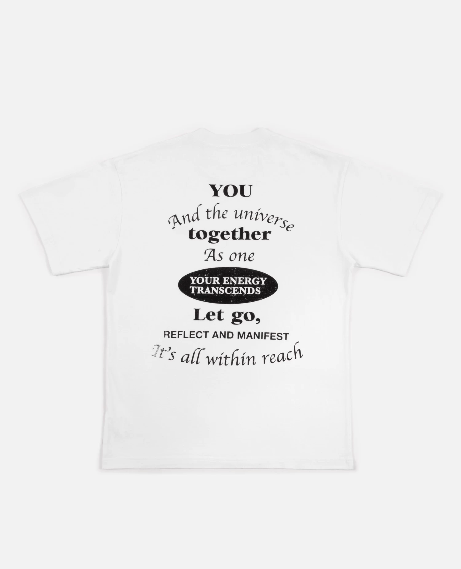 Patta Reflect And Manifest Washed T-Shirt (White) 1 Patta Reflect And Manifest Washed T-Shirt (White)