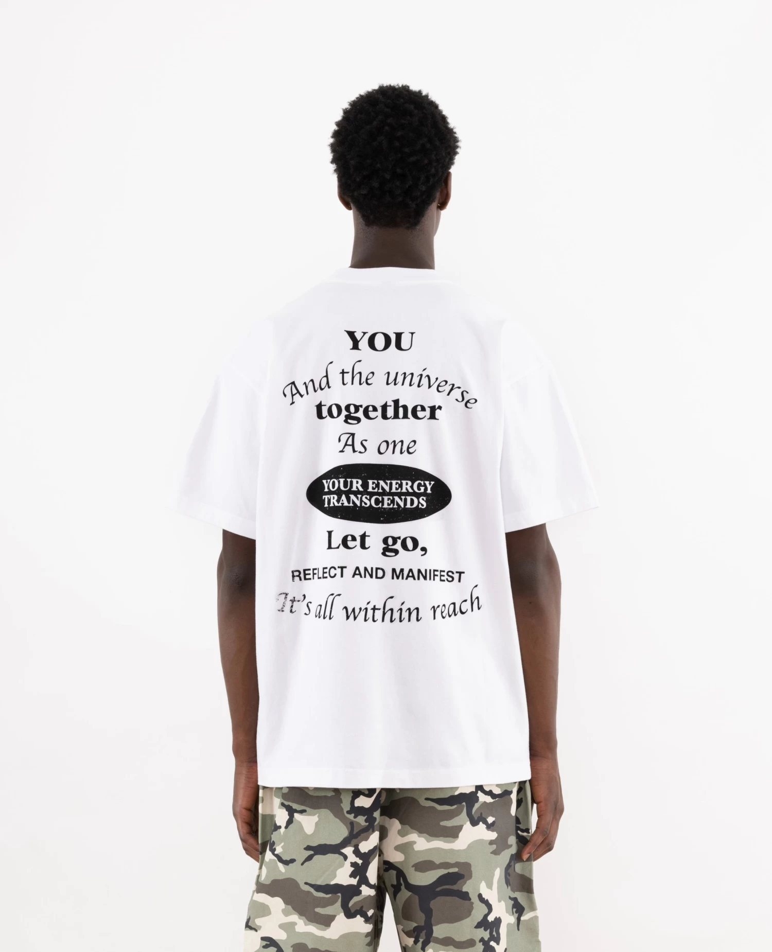 Patta Reflect And Manifest Washed T-Shirt (White) 4 Patta Reflect And Manifest Washed T-Shirt (White) - Afbeelding 4