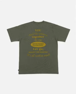 Patta Reflect And Manifest Washed T-Shirt (Beetle)