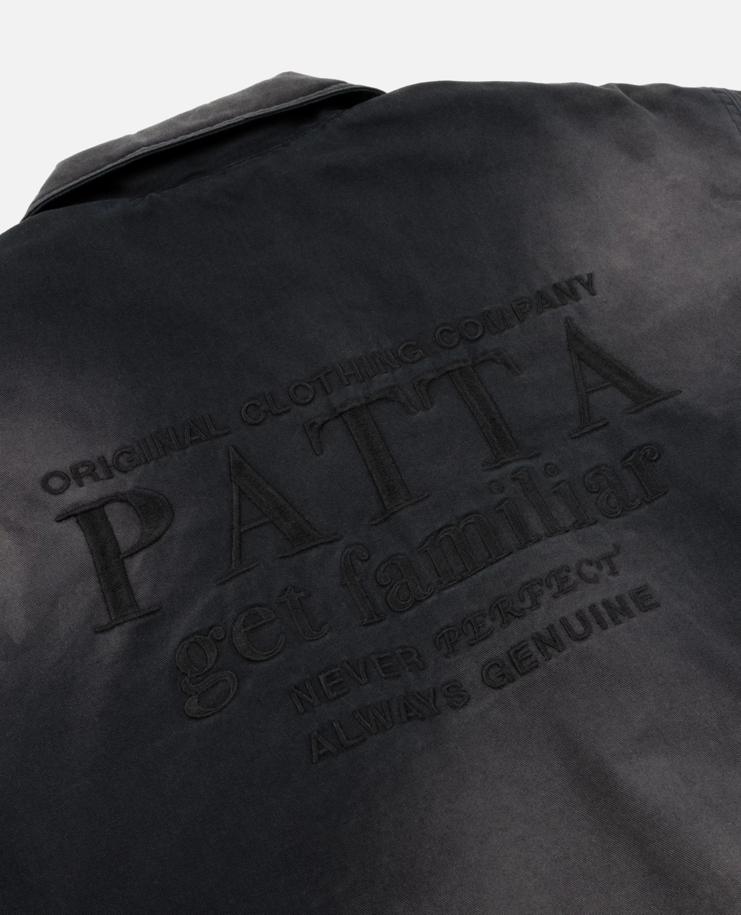 Patta Sun Bleached Jacket (Black) 2 Patta Sun Bleached Jacket (Black) - Afbeelding 2