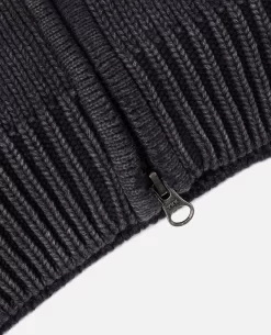 Patta Ribbed Knitted Zip Up Hooded Sweater (Black) 10 Patta Ribbed Knitted Zip Up Hooded Sweater (Black) -Outfit Verkoop POC AW23 ZIP UP RIB KHS 001 003 scaled