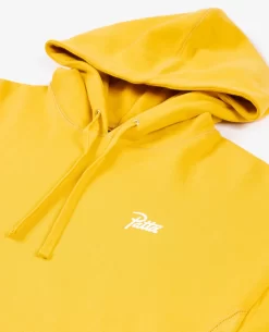 Patta Basic Hooded Sweater (Yolk Yellow) -Outfit Verkoop POC BC HS 021PATTABASICHOODEDSWEATERYOLKYELLOW 3 scaled
