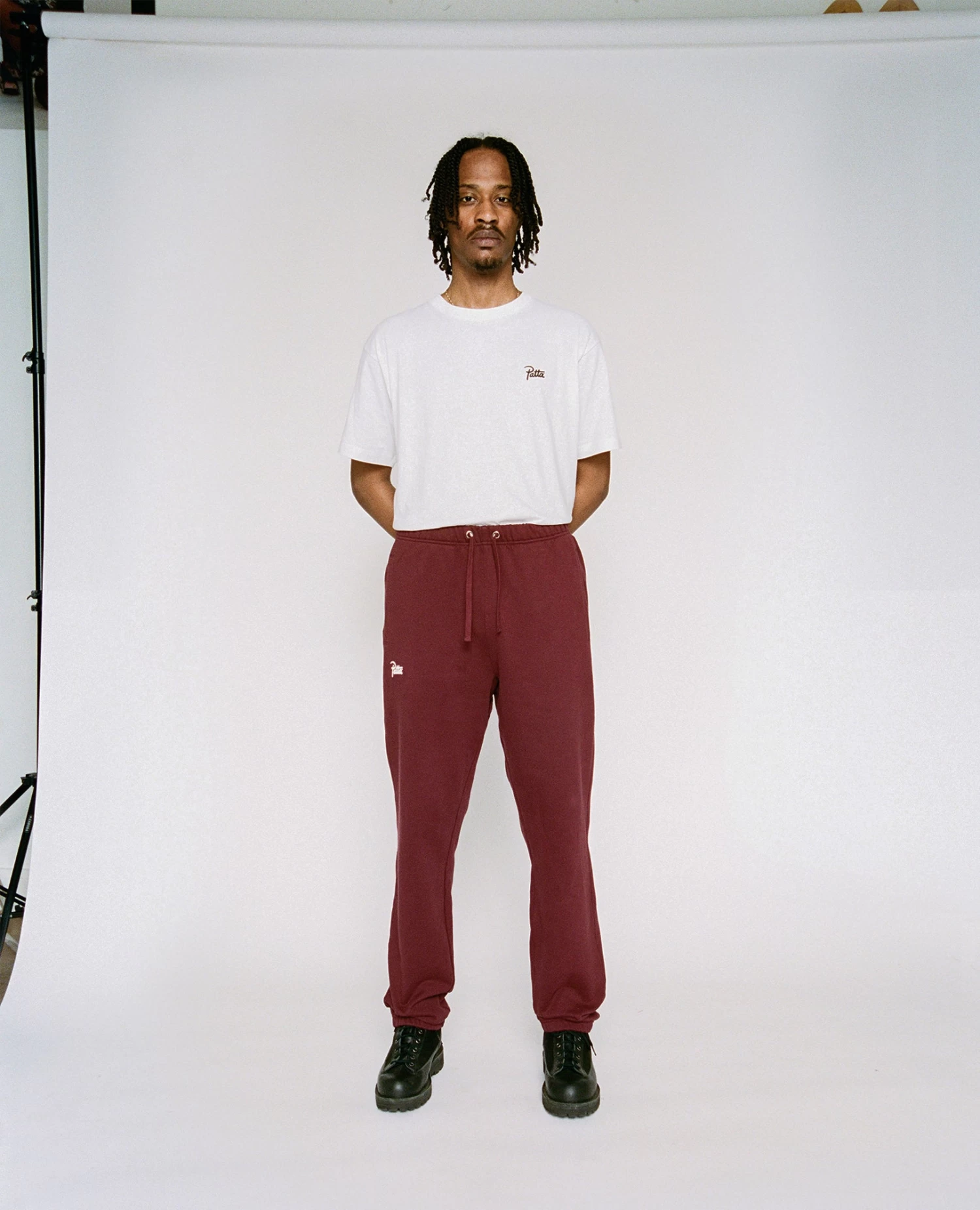 Patta Basic Jogging Pants (Tawny Port) 4 Patta Basic Jogging Pants (Tawny Port) - Afbeelding 4