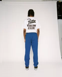 Patta Basic Jogging Pants (Monaco Blue) 7 Patta Basic Jogging Pants (Monaco Blue) -Outfit Verkoop POC BC JP 018 Model2
