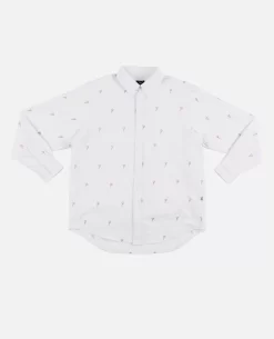Patta Oxford Longsleeve Shirt (White)