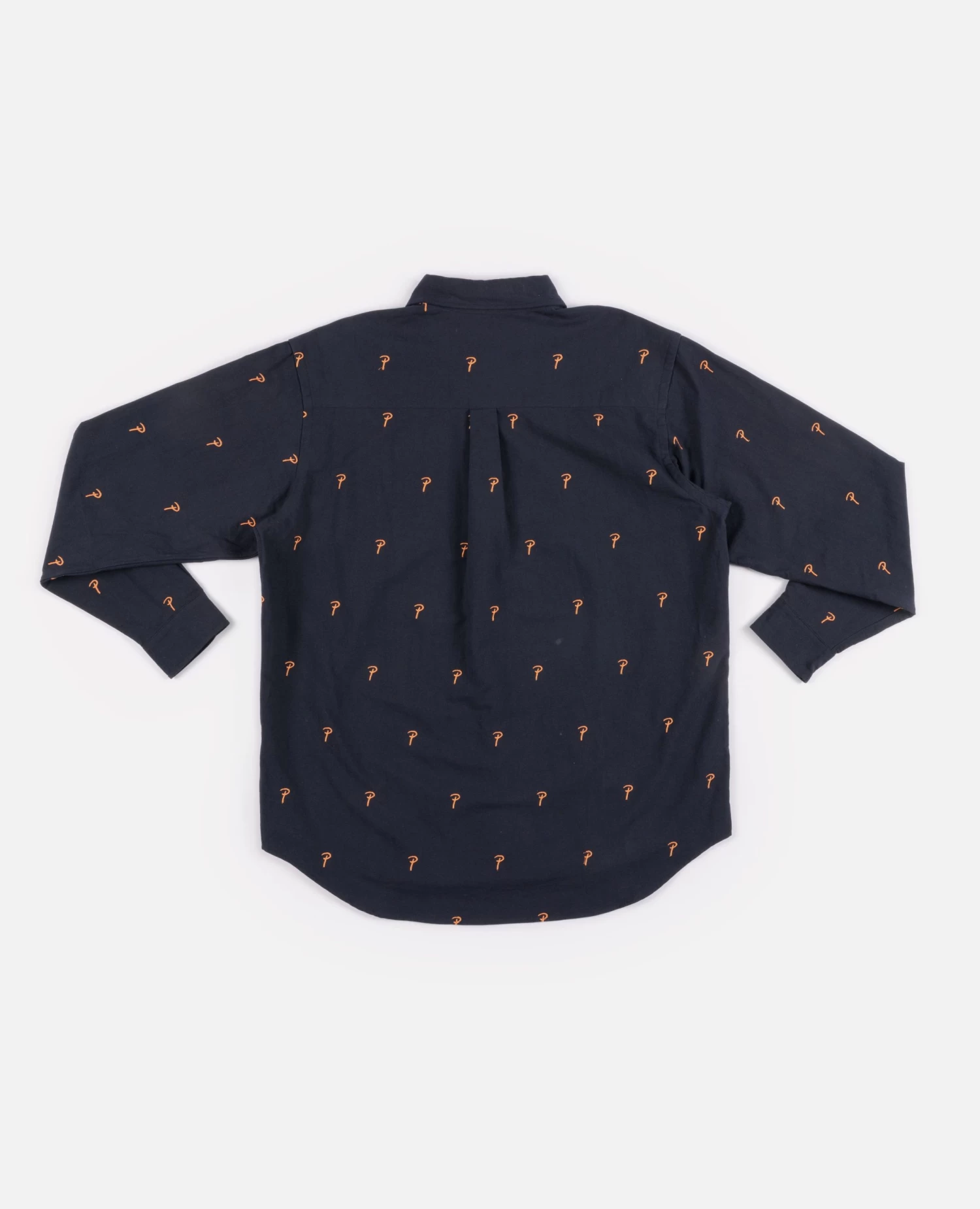 Patta Oxford Longsleeve Shirt (Evening Blue) 4 Patta Oxford Longsleeve Shirt (Evening Blue) - Afbeelding 4