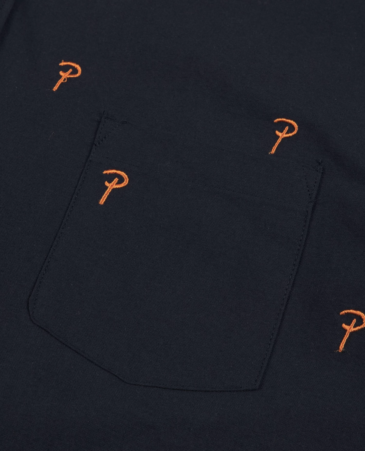 Patta Oxford Longsleeve Shirt (Evening Blue) 7 Patta Oxford Longsleeve Shirt (Evening Blue) - Afbeelding 7