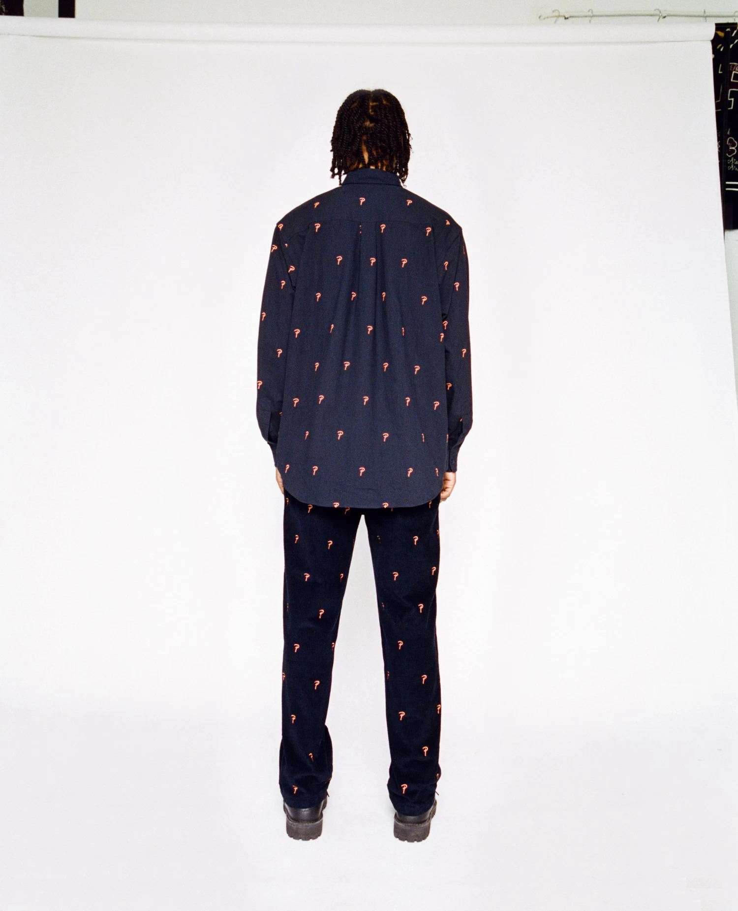 Patta Oxford Longsleeve Shirt (Evening Blue) 5 Patta Oxford Longsleeve Shirt (Evening Blue) - Afbeelding 5