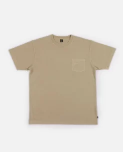 Patta Basic Washed Pocket T-Shirt (Taos Taupe)