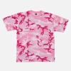 Patta Basic Camo Script Logo T-Shirt (Multi/Woodland Camo)