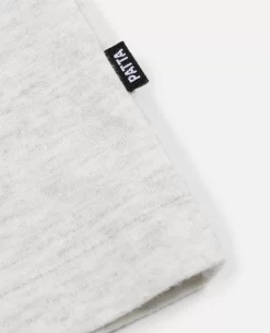 Patta Basic Pocket Longsleeve T-Shirt (Melange Grey) -Outfit Verkoop POC BC23 PLST 001 003 scaled