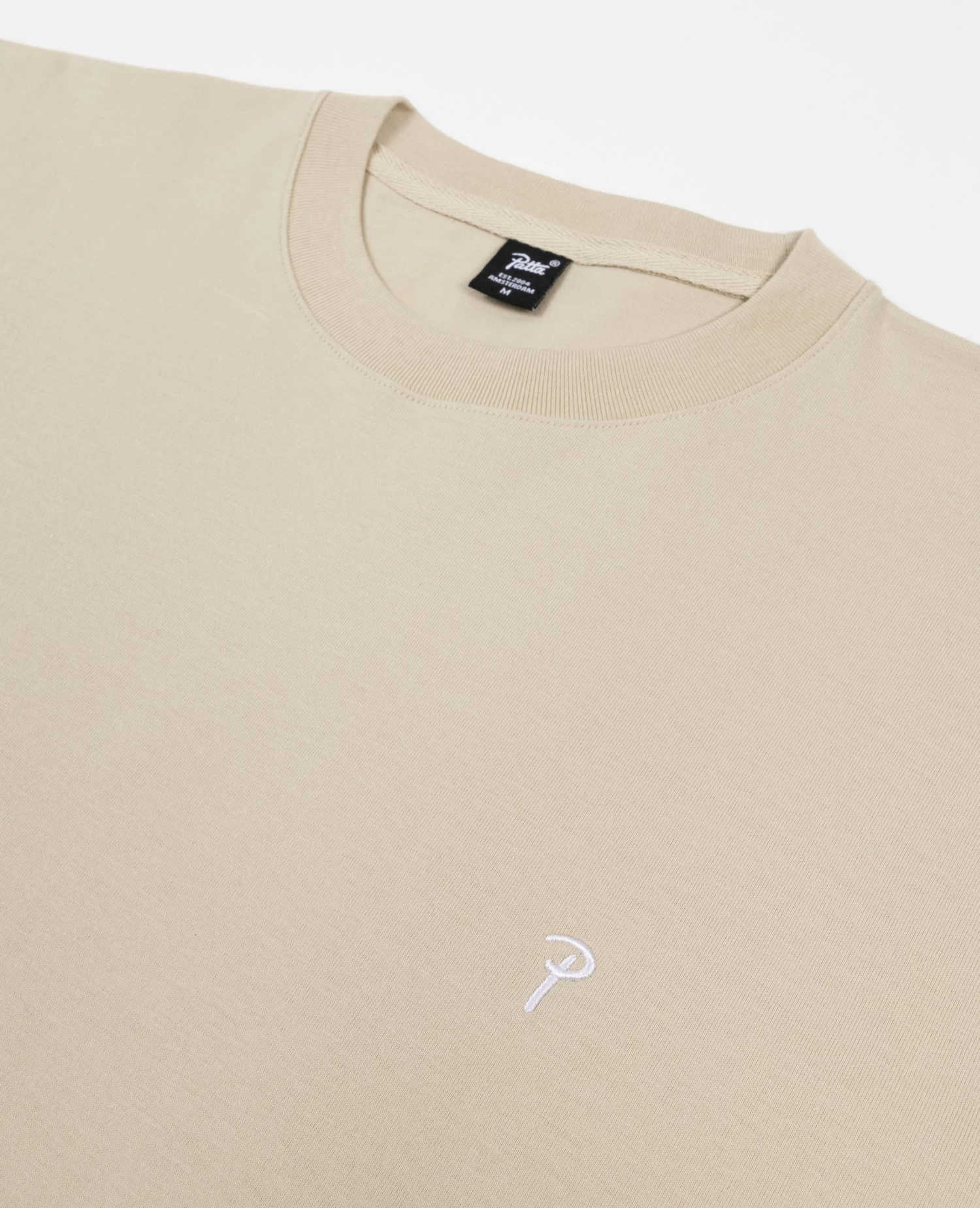 Patta Basic Script P T-Shirt (Cement) 6 Patta Basic Script P T-Shirt (Cement) - Afbeelding 6