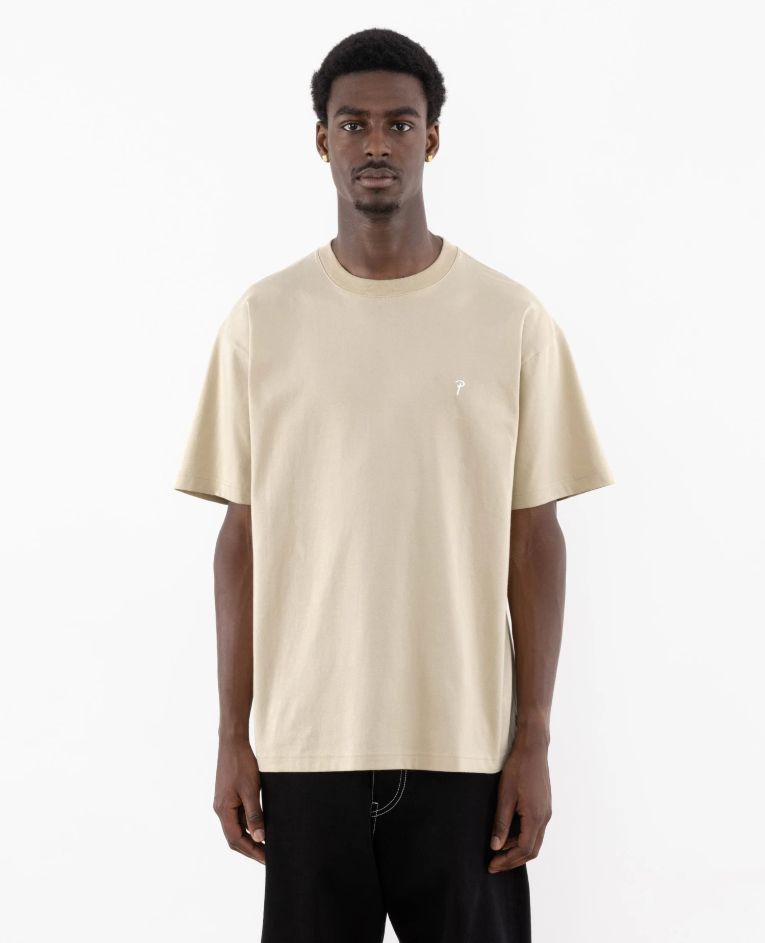 Patta Basic Script P T-Shirt (Cement) 2 Patta Basic Script P T-Shirt (Cement) - Afbeelding 2