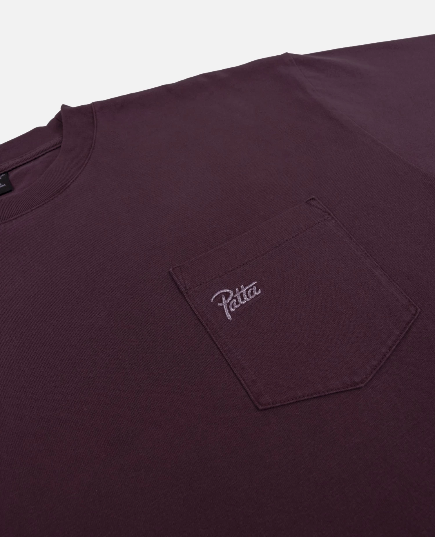 Patta Basic Washed Pocket T-Shirt (Plum Perfect) 4 Patta Basic Washed Pocket T-Shirt (Plum Perfect) - Afbeelding 4
