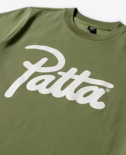 Patta Femme Basic Fitted T-Shirt (Olivine) -Outfit Verkoop POC FEM BC BTS 002PATTAFEMMEBASICBOXYPOCKETTSHIRTOLIVINE 3 scaled
