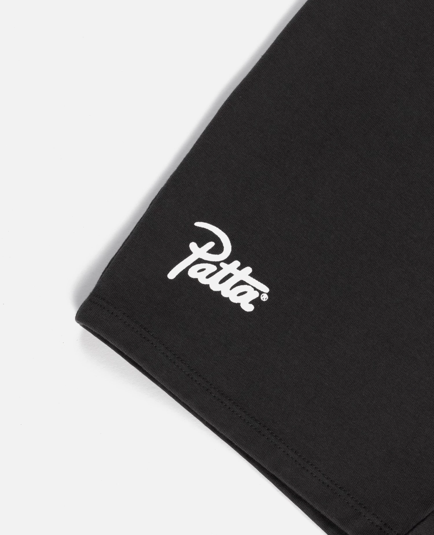 Patta Femme Basic Washed Biker Shorts (Raven) 4 Patta Femme Basic Washed Biker Shorts (Raven) - Afbeelding 4