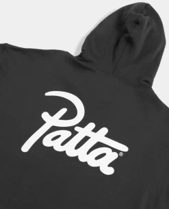 Patta Femme Basic Washed Hooded Sweater Dress (Raven) -Outfit Verkoop POC FEM BC WSH HSD 001WASHEDHOODEDSWEATERDRESS 004 scaled