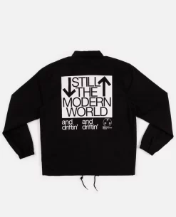 Patta X Experimental Jetset Coach Jacket (Black) -Outfit Verkoop POC PSP EX JETSET CJ 001JetsetCoachJacket 2 scaled