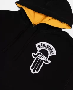 Patta X Andy Wahloo (Hassan Hajjaj) Full Length Hooded Sweater (Black) -Outfit Verkoop POC PSP HH23 DJELLEBA 001 002 scaled