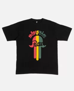 Patta X Andy Wahloo (Hassan Hajjaj) Hamsa Hand T-Shirt (Black)