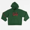 Patta X Andy Wahloo (Hassan Hajjaj) Script Logo Boxy Hooded Sweater (Eden)