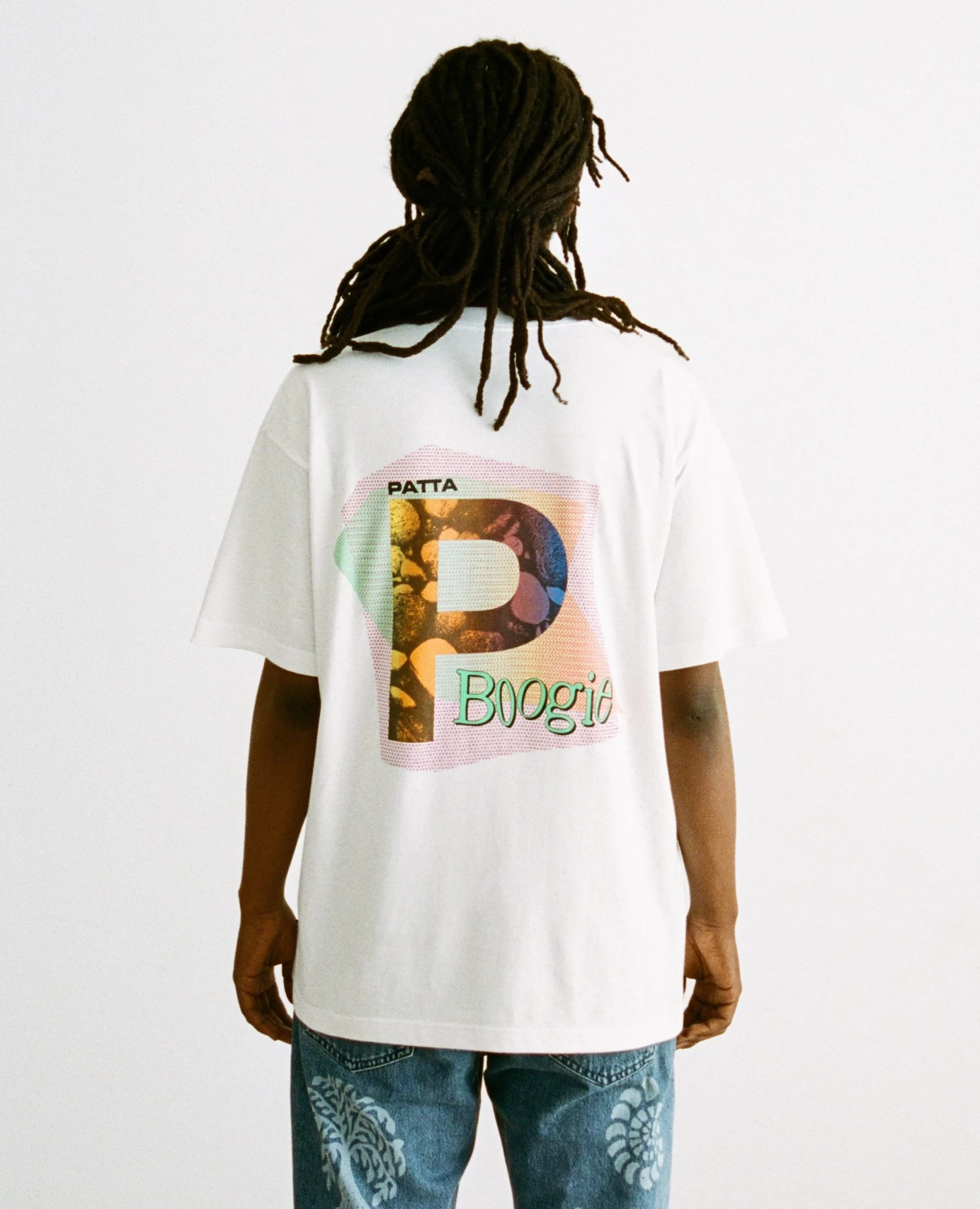 Patta Boogie T-Shirt (White) 3 Patta Boogie T-Shirt (White) - Afbeelding 3