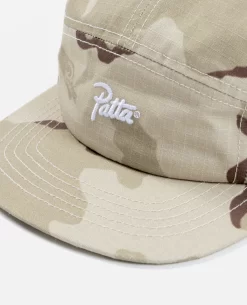 Patta Desert Flower Camo 5-Panel Cap (Flower Camo / Cement) -Outfit Verkoop POC SS23 DFC 5 PANEL C 001 004 scaled