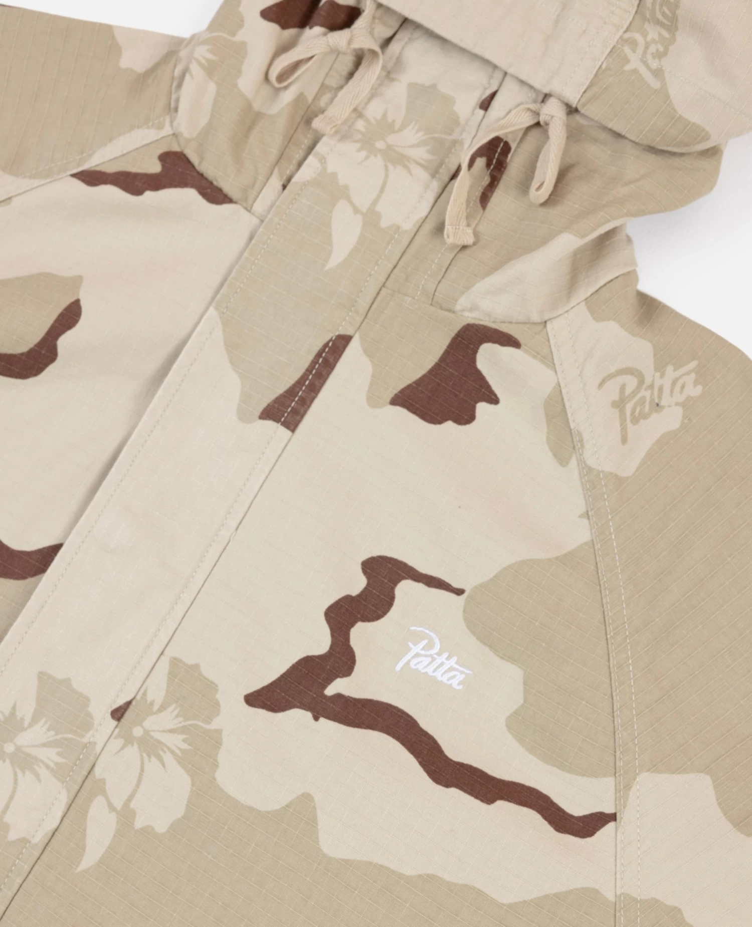 Patta Desert Flower Camo Jacket (Flower Camo / Cement) 5 Patta Desert Flower Camo Jacket (Flower Camo / Cement) - Afbeelding 5