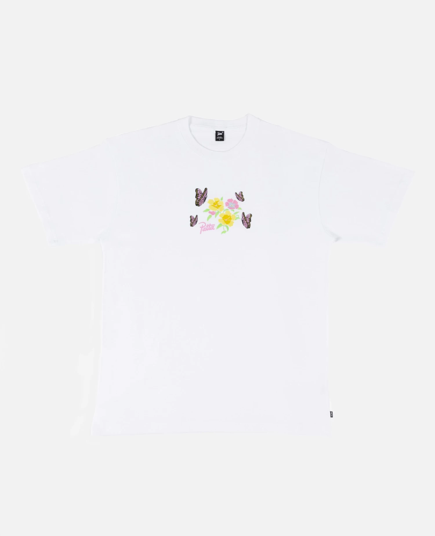 Patta Flowers T-Shirt (White) 1 Patta Flowers T-Shirt (White)
