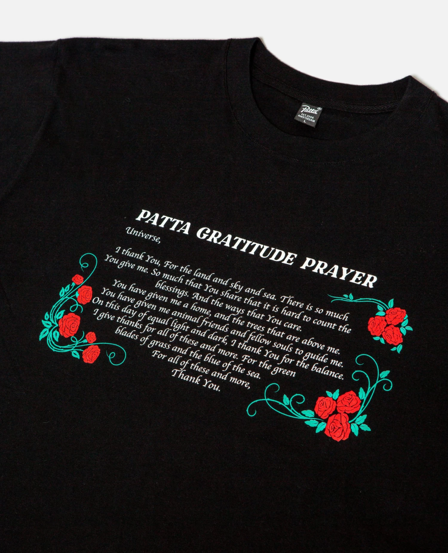 Patta Prayer T-Shirt (Black) 3 Patta Prayer T-Shirt (Black) - Afbeelding 3