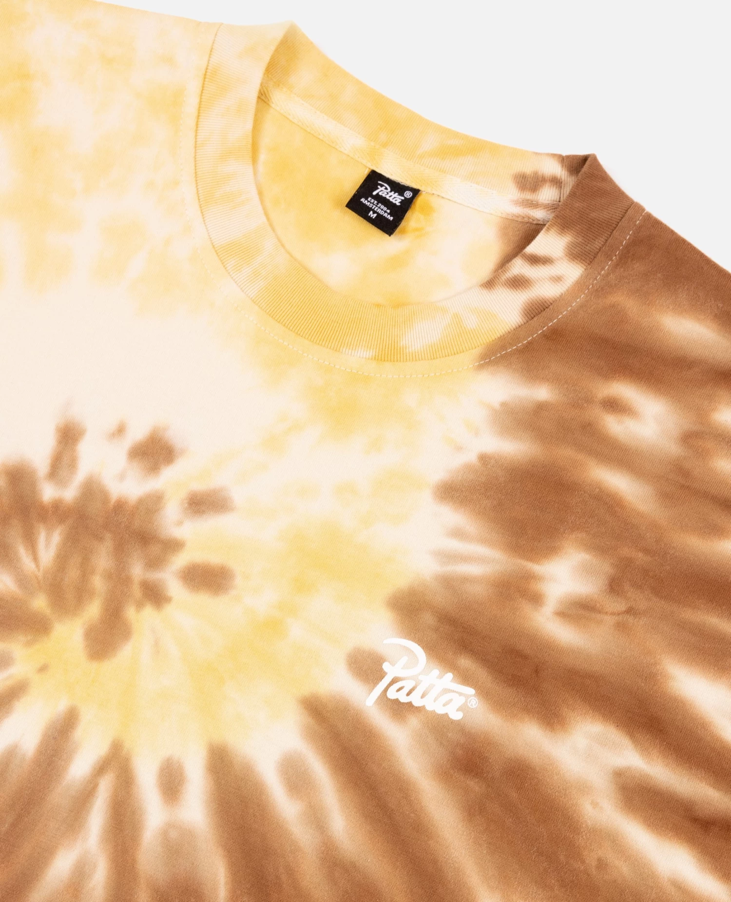 Patta Tie Dye Swirl T-Shirt (Tapioca) 5 Patta Tie Dye Swirl T-Shirt (Tapioca) - Afbeelding 5