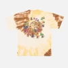 Patta Tie Dye Swirl T-Shirt (Tapioca)