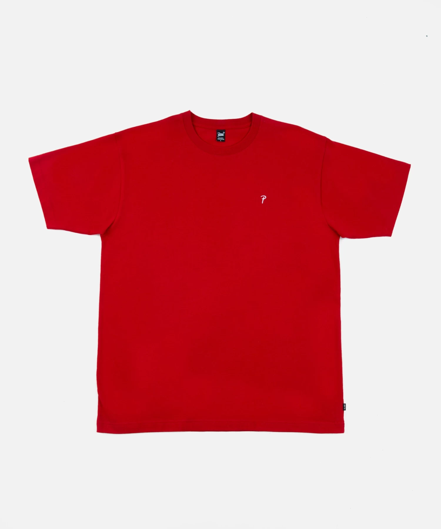 Patta Basic Script P T-Shirt (Barbados Cherry) 1 Patta Basic Script P T-Shirt (Barbados Cherry)
