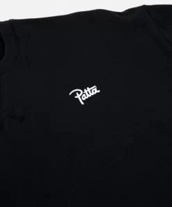 Patta Basic Crewneck Sweater (Black) -Outfit Verkoop Patta Crewneck Sweater Black2