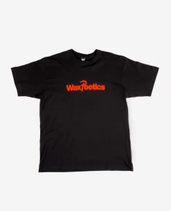 Patta Soundsystem X Wax Poetics T-Shirt (Black/Orange)